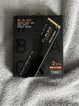 Helt oanvänd WD_black sn850x SSD 2tb