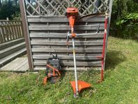 Husqvarna 250rx trimmer med Husqvar sele till och lie