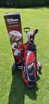 Wilson Prostaff Junior Golfklubbset (11-14 år) bärbag & va