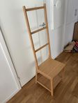 IKEA RÅRRUND, stol, hylla, klädhängare, 