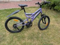 Flick cyckel med  stötdämpare, 5 växlar 