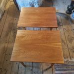 Teakbord 2 stycken vintage retro