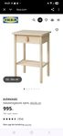 nattduksbord Ikea Björknäs