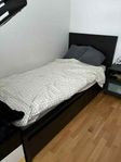 malm säng med 2 sänglådor