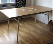 Stort konferens-/arbetsbord i bambu – 180×98 cm