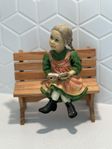 Carl Larsson ”Flicka på bänk” Candy design Norway