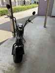 Elscooter Fatbike - Svart 1000W