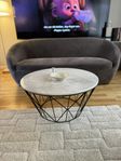 3-sits Soffa Lugano & marmorbord 