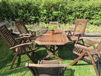 teak utemöbler 