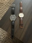 2 herrklockor – GANT & Daniel Wellington