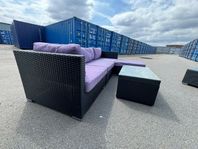 Komplett loungeset av moduler