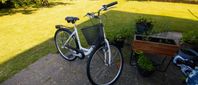 Servad och renoverad damcykel 