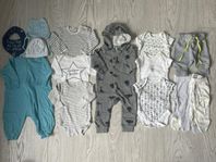Bebis klädpaket i storlek 62