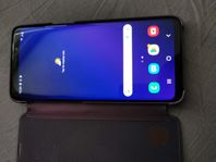 Samsung S9.dual sim,med spegel fodral(transparent/miror)