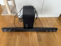 LG Soundbar med subwoofer