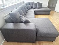 MIO U-soffa FRI HEMLEVERANS 