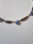 Halsband, äkta silver,  tillverkat år 1963