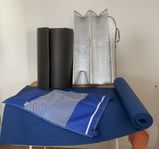 YOGAMATTA -LIGGUNDERLAG-SNÖ/SOLSKYDD-STRANDMATTA M.M.