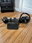 Logitech g920 ratt, pedaler och växelspak