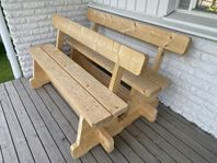 Bänkar till grillplats 