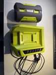 Ryobi Batteri 36v med laddare