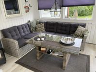 Loungegrupp i konstrotting 