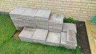 Marksten 35x35x5,,, 75 stycken