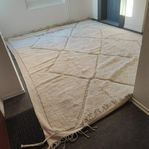 Helt oanvänd äkta Marockansk Berber ull matta 300×400 cm