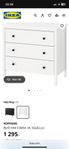 Byrå från Ikea.