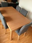 Bord / 8 stol