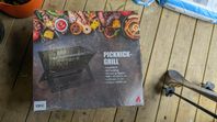 Picknickgrill, ihopfällbar och oanvänd från Everyday BBQ