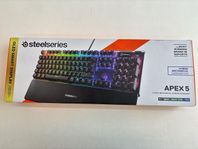Helt nytt SteelSeries Apex 5 tangentbord RBG