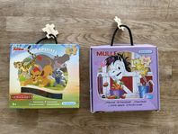 2 stycken trä pussel - Kärnan - Lejonkungen - Mulle