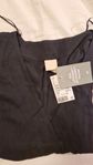 H&M svart gravidklänning XL