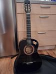 3/4 akustisk gitarr + gigbag