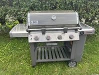 Weber Genesis II E-410 GBS Smoke Grey, i mycket fint skick