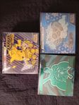 Tre Pokemon ETB, förseglade oöppnade