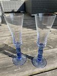 Vackra höga glas