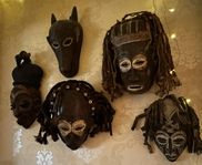 Afrikanska masker 
