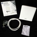 Utomhusantenn König ANT-4G20-KN 4G 3G GSM för Modem / Rout