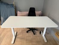 Ikea Bekant 160x80 elektriskt höj och sänkbart skrivbord