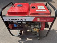 Elverk 1 fas/ 3 fas 230/400 Volt 4,2 kW