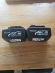 2 st Makita 18 volt 3 amp batterer.