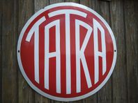 Emaljskylt Tatra 410mm
