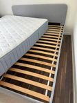 IKEA SLATTUM bed frame 160x200cm, grey