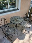 café set 2st stolar + bord