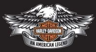 Harley Davidson Flag Eagle NYHET 