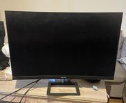 32” välvd Skärm QHD