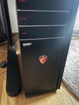 MSI Gaming dator + lite tillbehör
