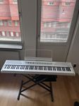 Digitalpiano Alesis 88 tangenters+RockJam tangentbordsstativ